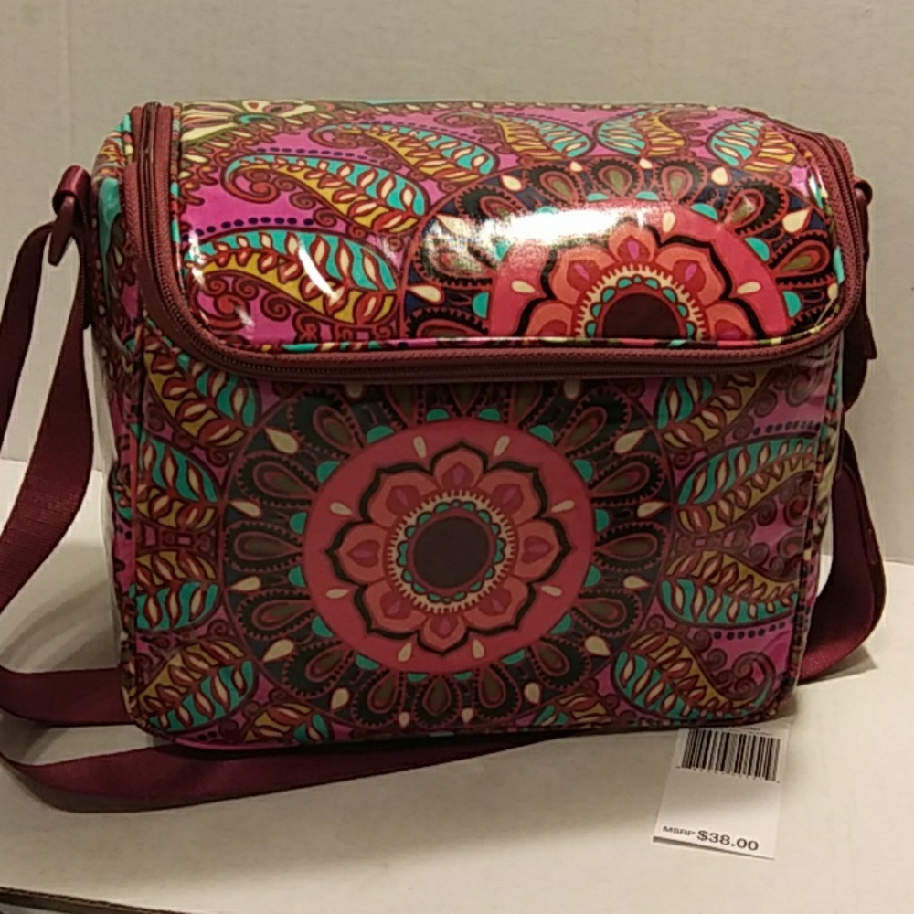 Vera Bradley Resort Medallion Stay Cooler NWT